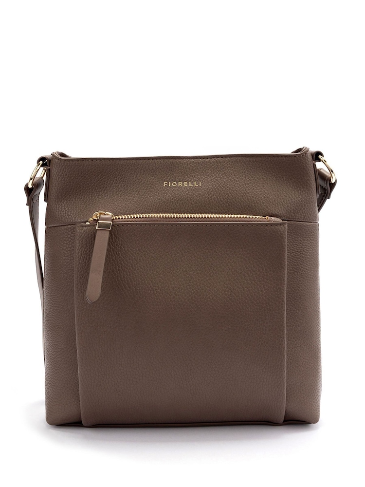 Fiorelli Ally Crossbody Brown Bag - Image 1 of 4