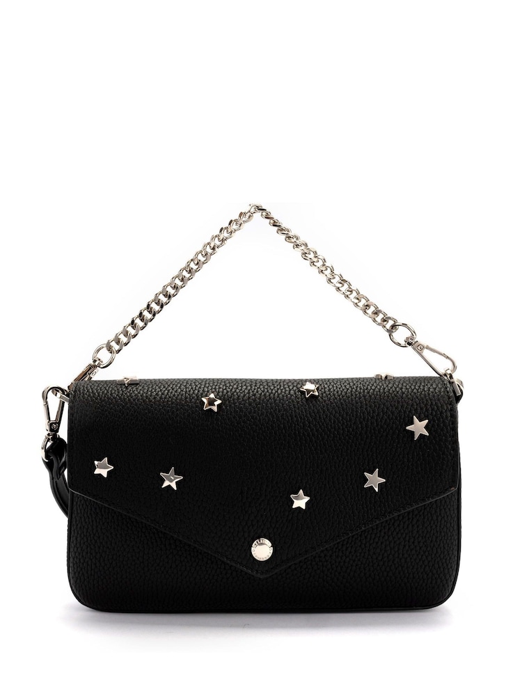 Fiorelli Lacey Chain Clutch Black Bag - Image 1 of 4