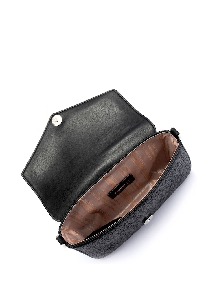 Fiorelli Lacey Chain Clutch Black Bag - Image 4 of 4