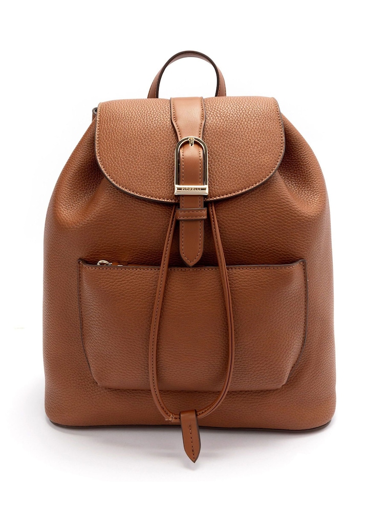 Fiorelli Etta Buckle Brown Backpack - Image 1 of 4