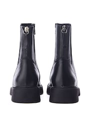 Moda in Pelle SH Palmeras Square Toe Chelsea Black Ankle Boots - Image 3 of 4
