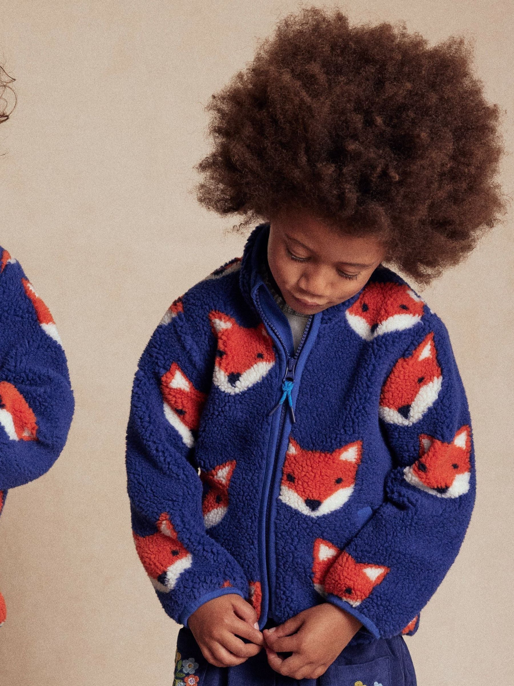 Buy Boden Blue Cosy Borg Jacket from Next USA