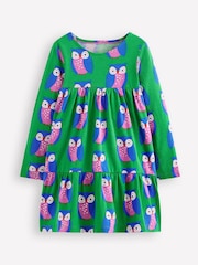 Boden Green Ariel Long Sleeve Twirly Dress - Image 1 of 3