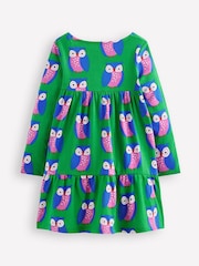 Boden Green Ariel Long Sleeve Twirly Dress - Image 2 of 3