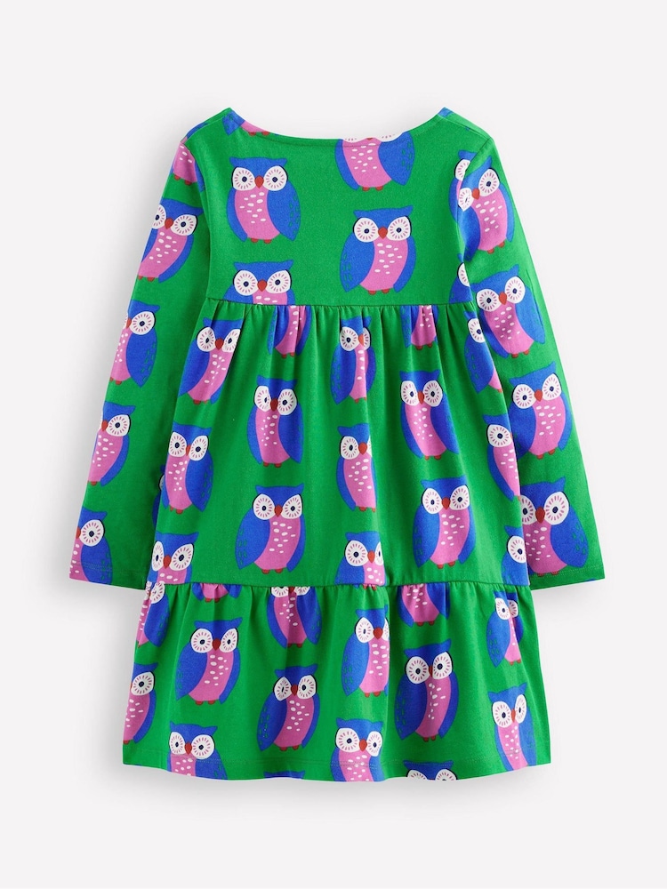 Boden Green Ariel Long Sleeve Twirly Dress - Image 2 of 3