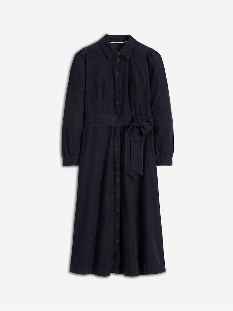 Azul - Vestido midi de cordão Boden Clara - Imagem 6 de 6