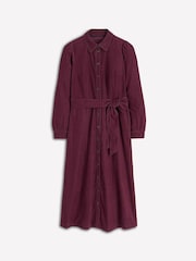 Boden Purple Clara Cord Midi Dress - Image 5 of 5