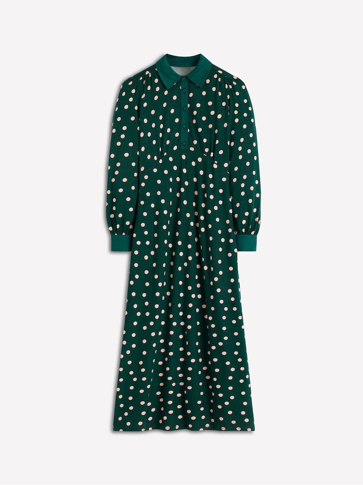 Boden Green Empire Waistline Shirt Dress - Image 6 of 6