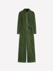 Boden Green Zip Up Cord Jumpsuit - Image 5 of 5