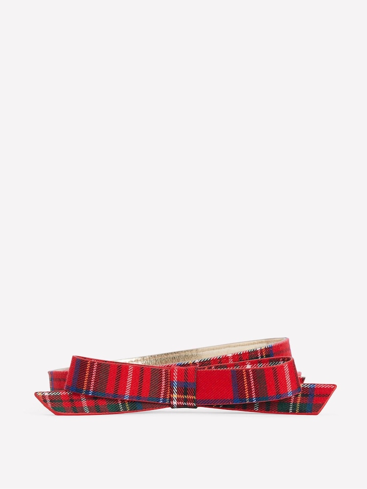 Boden Red Skinny Bow Belt - Image 1 of 3 Boden Red Skinny Bow Belt - Image 1 of 3