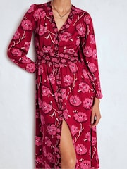 Boden Natalia Long Sleeve Tea Dress - Imagem 2 de 6