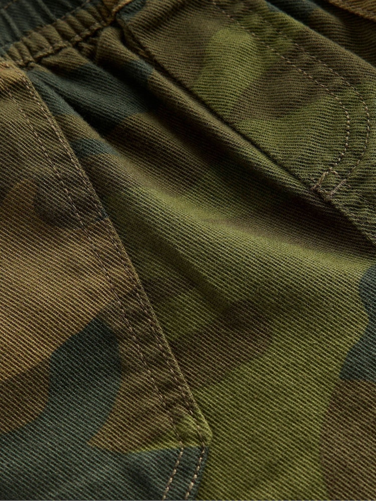 Boden Green Pull-on Cotton Trousers - Image 3 of 3 Boden Green Pull-on Cotton Trousers - Image 3 of 3