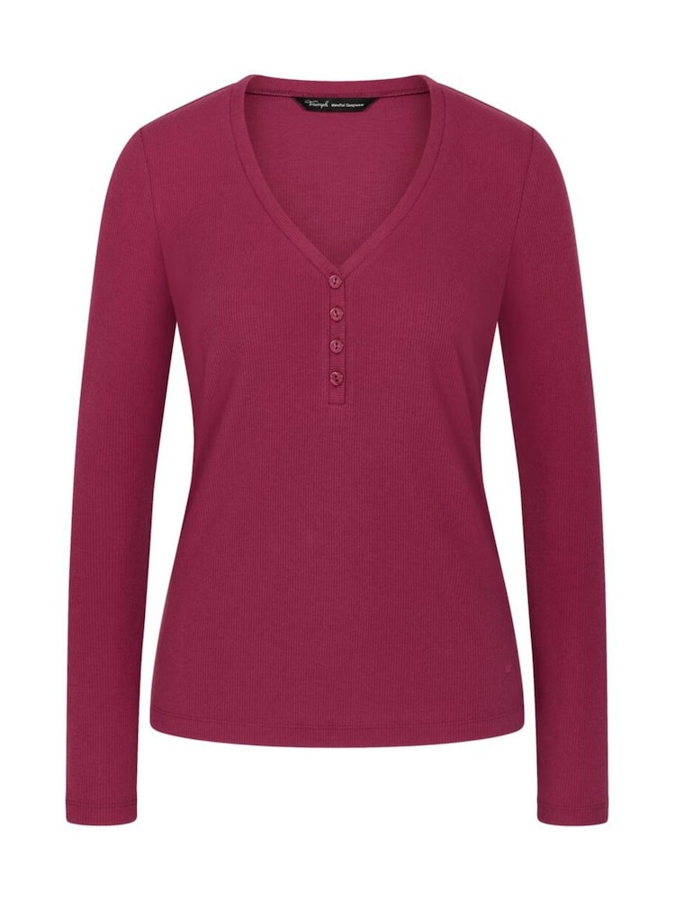 Rot - Triumph Mix & Match Long-sleeve Top - Bild 4 von 4