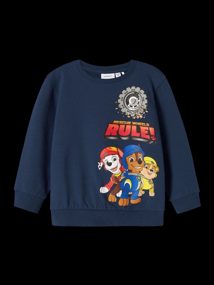 Name It Blue Paw Patrol Long Sleeve T-Shirt - Image 3 of 3 Name It Blue Paw Patrol Long Sleeve T-Shirt - Image 3 of 3