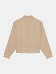 Mint Velvet Natural Washed Bomber Jacket - Image 8 of 8