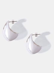 Mint Velvet Silver Tone Statement Teardrop Earrings - Image 1 of 3