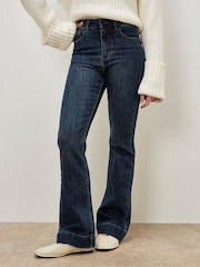 Apricot Blue Lena Fit And Flare Jeans - Image 2 of 6
