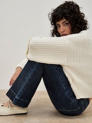 Apricot Blue Lena Fit And Flare Jeans - Image 5 of 6