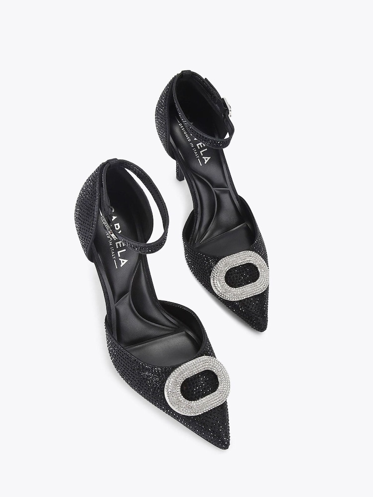 Carvela Black Rimini High Court Shoes - Image 2 of 4