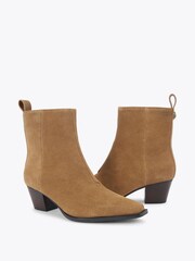 Kurt Geiger London Black Mini Eagle Ankle Boots - Image 4 of 5