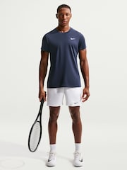 Nike Obsidian Navy Court Victory Dri-FIT Tennis Top - Image 1 of 7