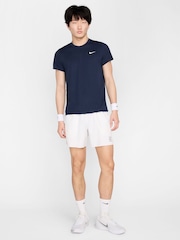 Nike Obsidian Navy Court Victory Dri-FIT Tennis Top - Image 2 of 7
