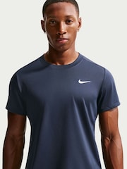 Nike Obsidian Navy Court Victory Dri-FIT Tennis Top - Image 3 of 7