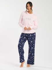 Loungeable Go Where The Stars Take You Long Pyjama Set - Bild 1 von 5