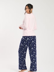Loungeable Go Where The Stars Take You Long Pyjama Set - Bild 2 von 5