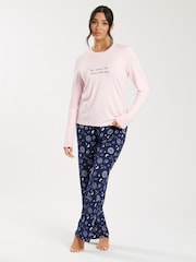 Loungeable Go Where The Stars Take You Long Pyjama Set - Bild 5 von 5