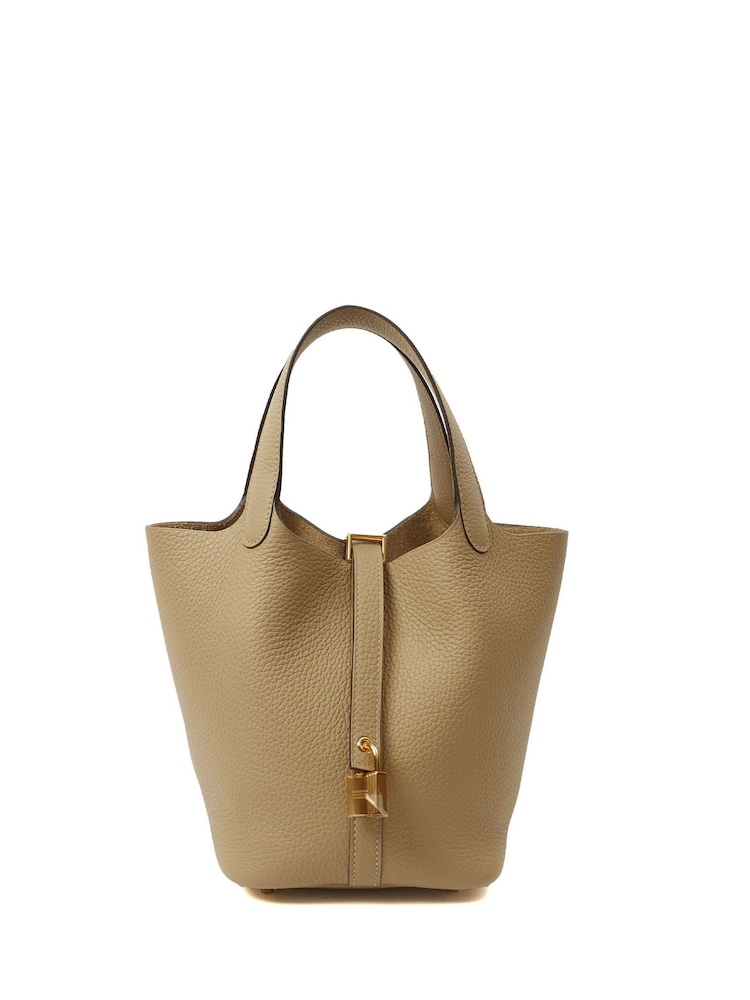 The Handbag Clinic Natural Hermes Trench Picotin 18 Tote - Image 1 of 7