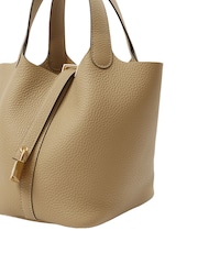 The Handbag Clinic Natural Hermes Trench Picotin 18 Tote - Image 5 of 7