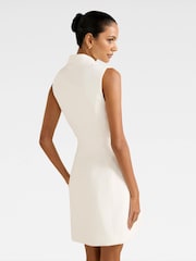 Forever New White Eddie Petite Blazer Mini Dress - Image 2 of 5