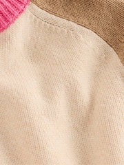 Boden Cream Marion Merino Jumper - Image 6 of 6