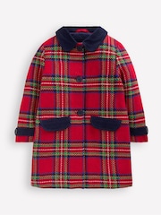 Boden Red Wool Blend Coat - Image 1 of 4