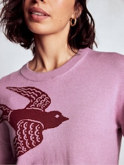 Boden Pink Natasha Novelty Jumper - Image 2 of 6