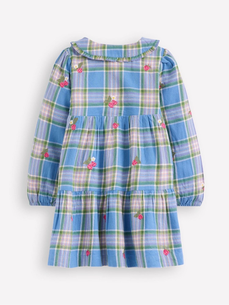 Boden Blue Minna Collared Woven Dress - Image 2 of 3