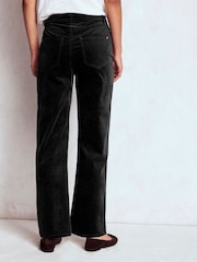 Boden Black Velveteen Straight Leg Jeans - Image 3 of 6