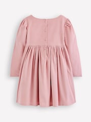 Boden Pink Corduroy Appliqué Dress - Image 2 of 3