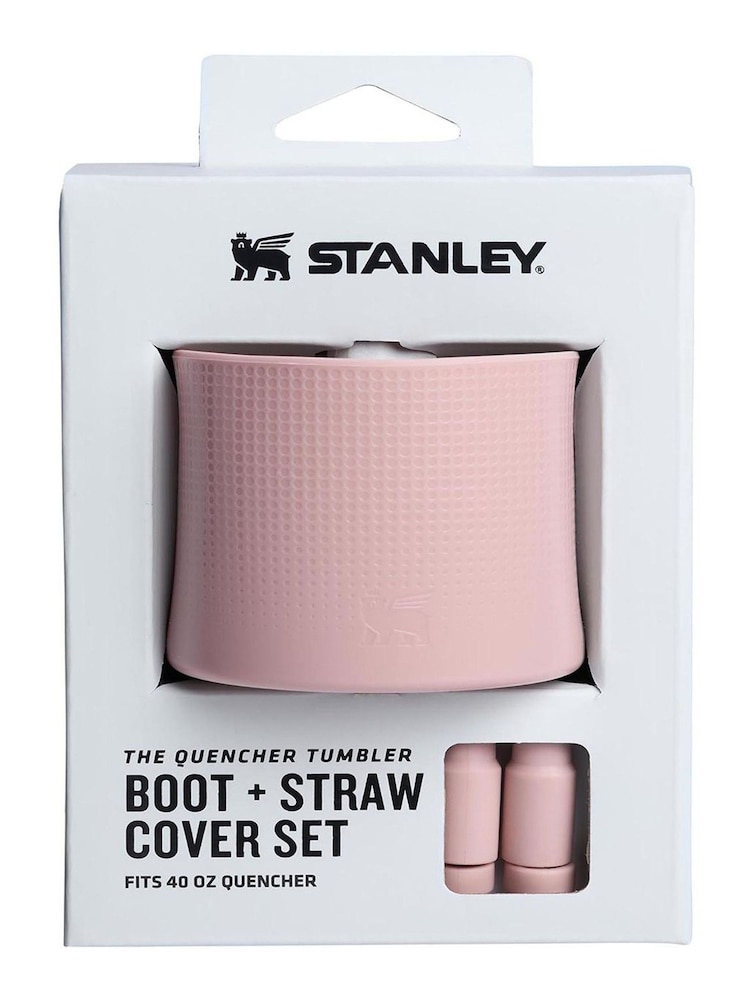 Stanley Pink Dusk Quencher Boot + Straw Topper 1.18L - Image 1 of 1 Stanley Pink Dusk Quencher Boot + Straw Topper 1.18L - Image 1 of 1