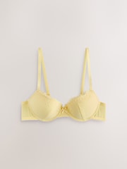 Gul - A-DD Push Up Polstrede Balkon Bh'er - Billede 7 af 9