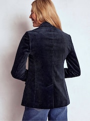 Boden Blue Stamford Cord Blazer - Image 3 of 6