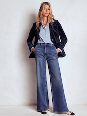 Boden Blue Stamford Cord Blazer - Image 4 of 6
