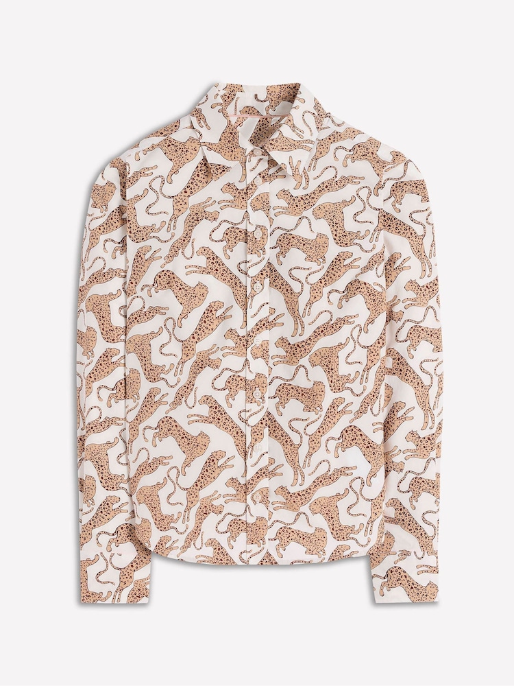 Boden Brown Sienna Cotton Shirt - Image 5 of 5
