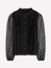 Boden Frilled Tulle Blouse - Imagem 5 de 5