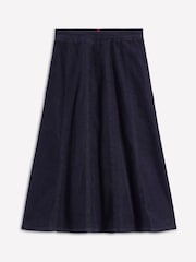 Boden Blue Joy Cord Midi Skirt - Image 5 of 5