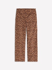Boden Brown Smart 7/8 Trousers - Image 5 of 5