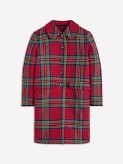 Boden Red Edinburgh Swing Coat - Image 5 of 5