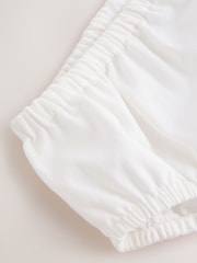 Nyeupe - Woven Baby Dress and Knickers Set 2 Piece (0mths-2yrs) - Picha 11 kati ya 11