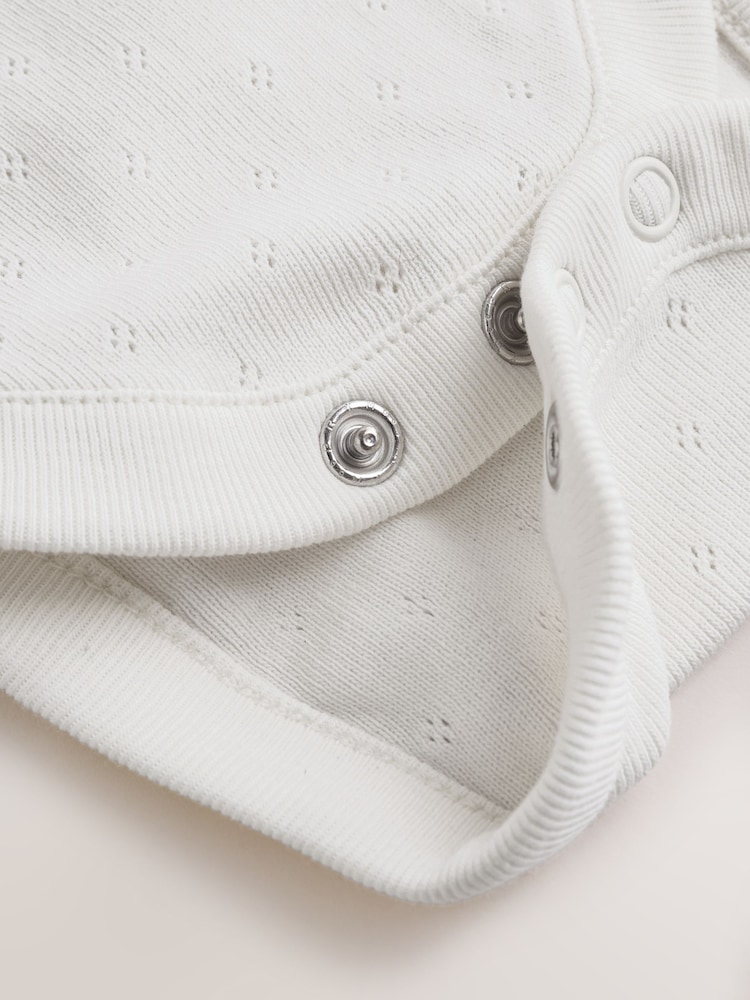 Yellow Lemon Crochet Pinafore And Bodysuit 2 Piece Set (0mths-2yrs) - Image 11 of 11